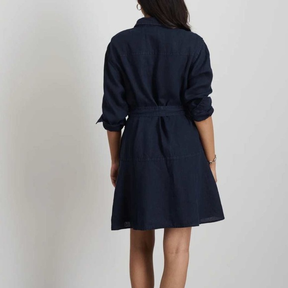 Alex Mill Lili Shirt Dress in Linen - Picture 8 of 9